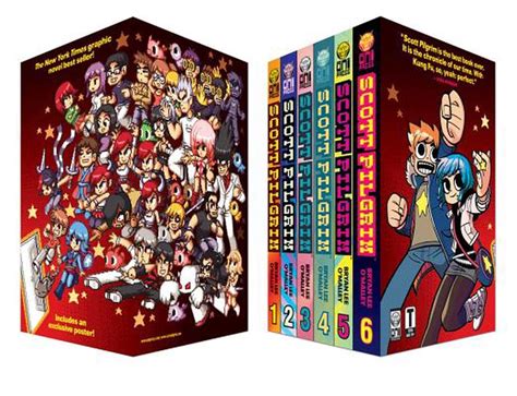 scott pilgrim 6 books collection set|scott pilgrim 20th anniversary box set.